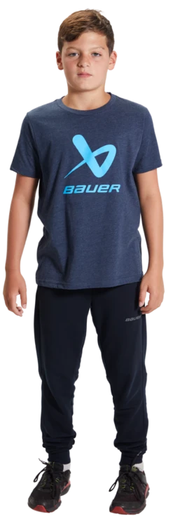 Bauer Core Lockup Short Sleeve Crew Tee Youth