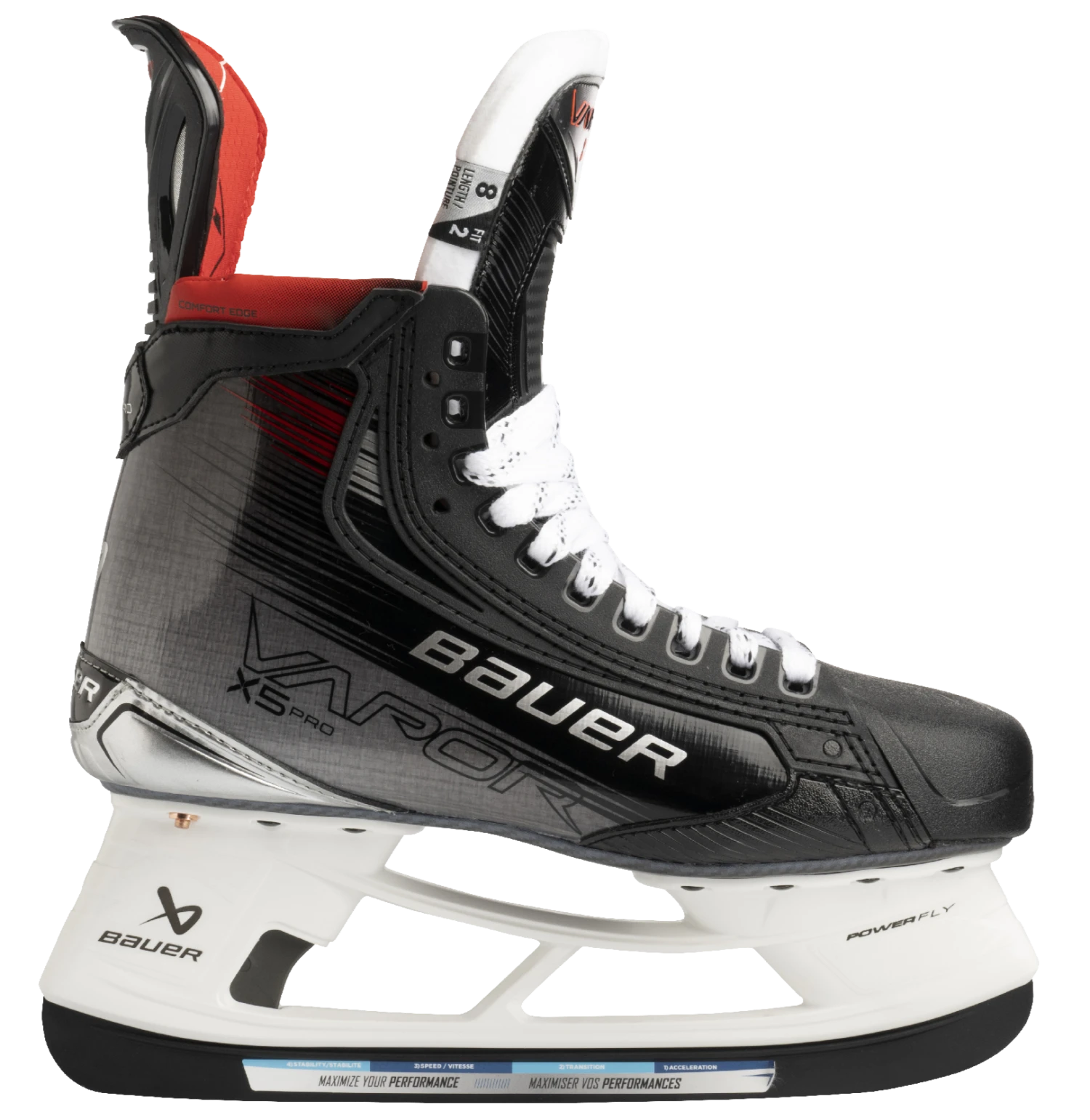 Bauer Vapor X5 Pro Intermediate Hockey Skates - Image 2