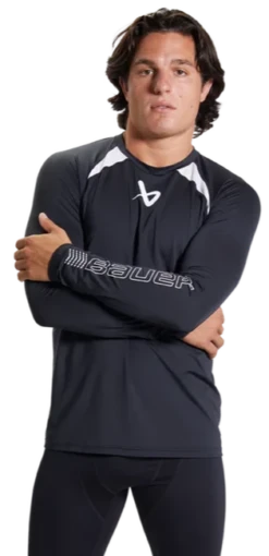 Bauer Performance Long Sleeve Baselayer Top Senior