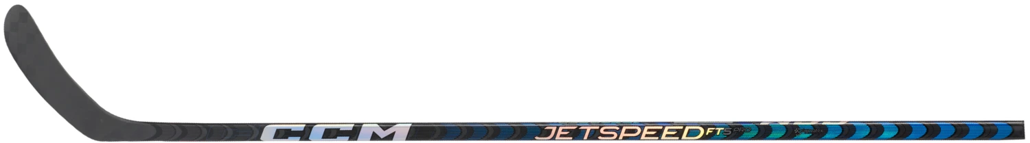 CCM JetSpeed FT5 Pro Intermediate Hockey Stick (Blue) - Image 2