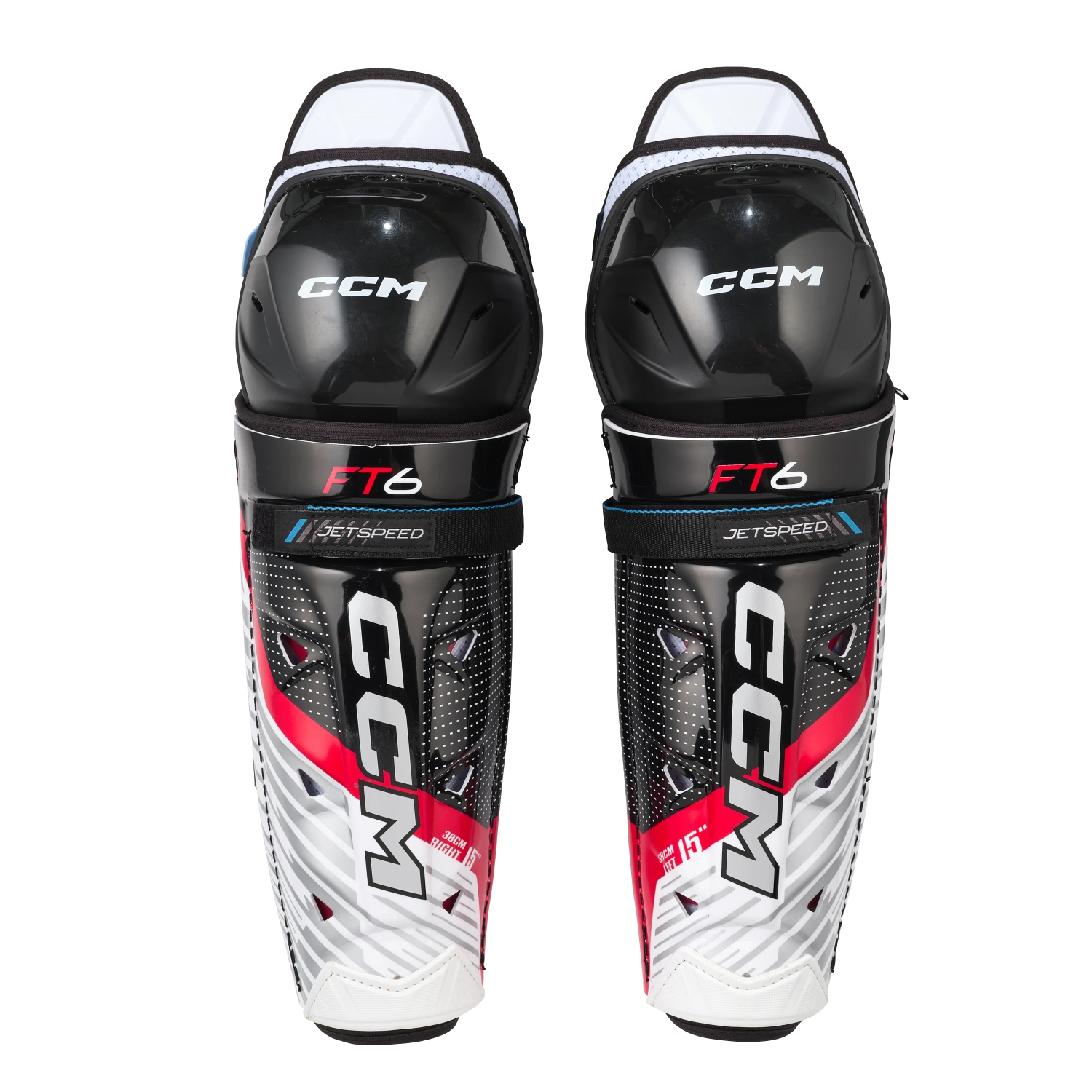 CCM JetSpeed FT6 Senior Shin Guards - Image 2