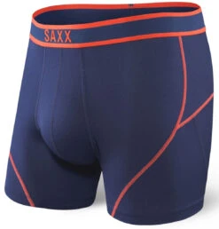 SAXX Kinetic Boxer Midnight Blue/Orange